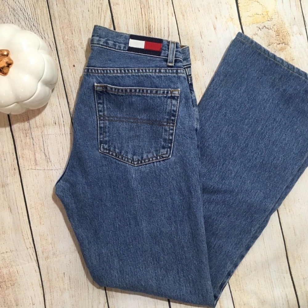 Tommy Hilfiger Bootcut Vintage Mom Flag Jeans